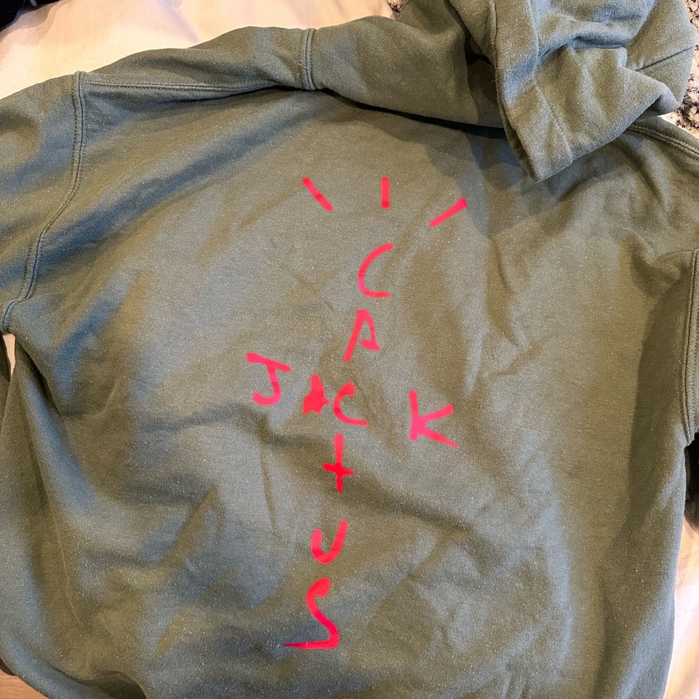 Green Travis Scott Cactus Jack Hoodie
